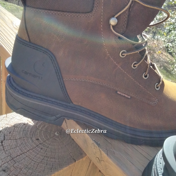 Work boots, new size12 Carhartt - Picture 4 of 13